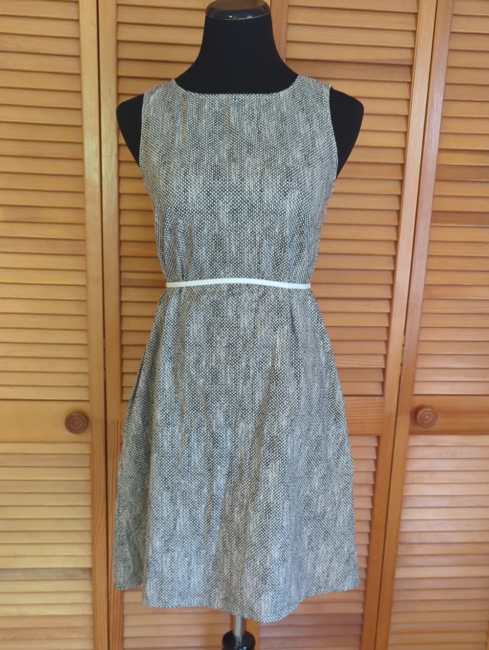 Eileen Fisher Organic Cotton Dress With Pockets Size XS Oversized Loose Dress